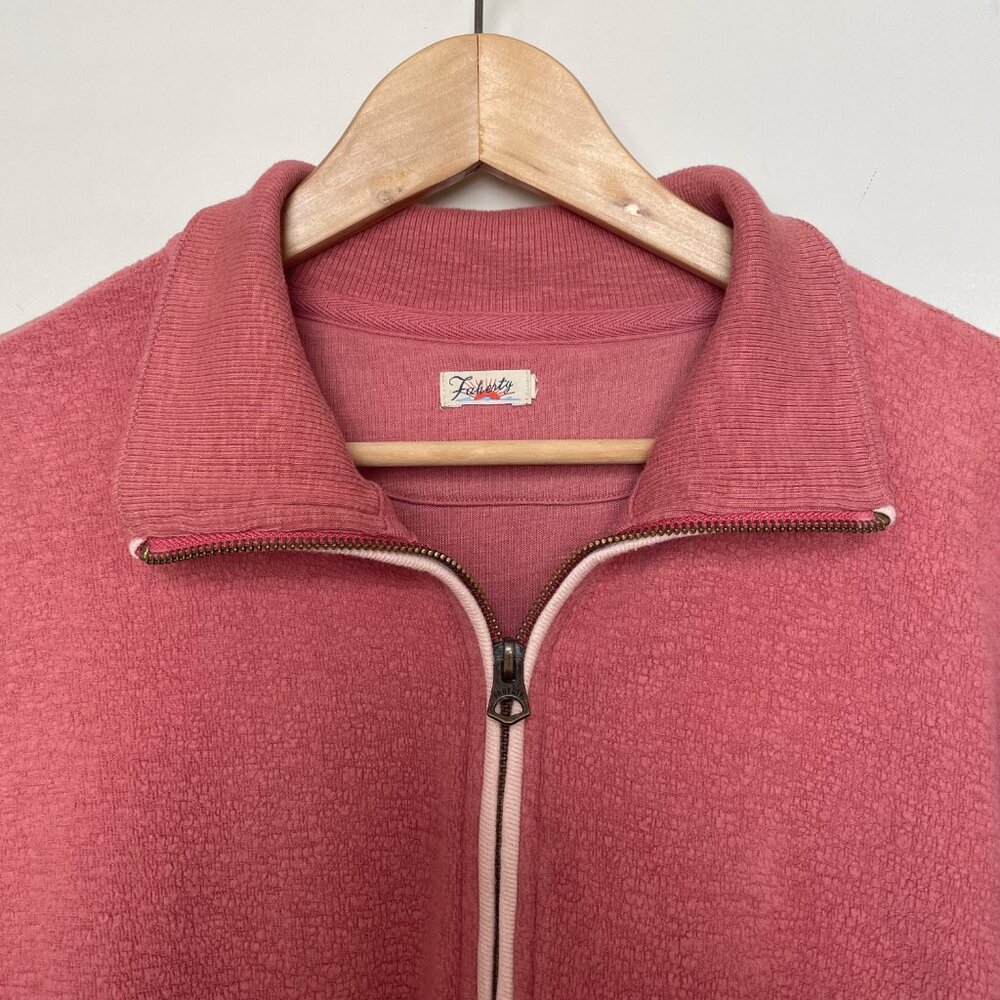 Faherty Beach Fleece Quarter Zip Pullover - Picture 7 of 12